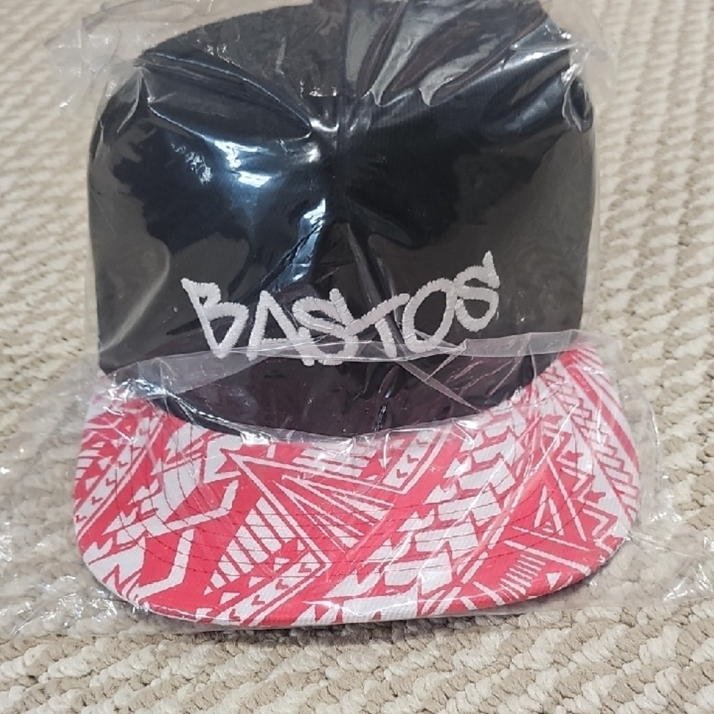 Custom Black and Red Filipino Snapback Cap